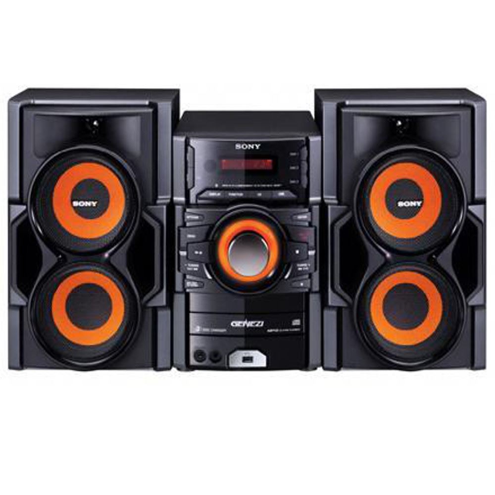 Sony Mhc Ex8t 3 Cd Dual Voltage Stereo System Wmp3 And Usb